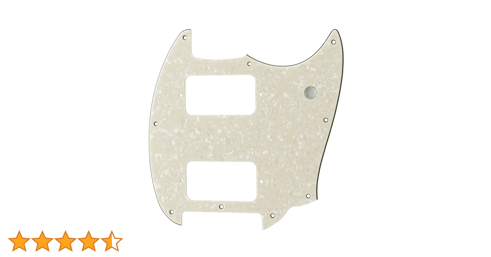 Amazon.co.jp: Musiclily Pro 9穴 HH ムスタングピックガード 2